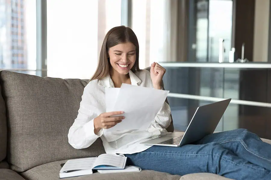 Finaposojilo - Enostavni postopek